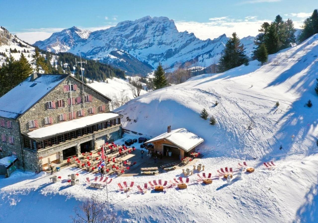 Maison De Montagne De Bretaye Acces Par Le Train Arret Bouquetin Villars-sur-Ollon Kültér fotó