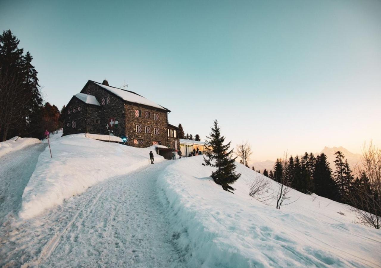 Maison De Montagne De Bretaye Acces Par Le Train Arret Bouquetin Villars-sur-Ollon Kültér fotó